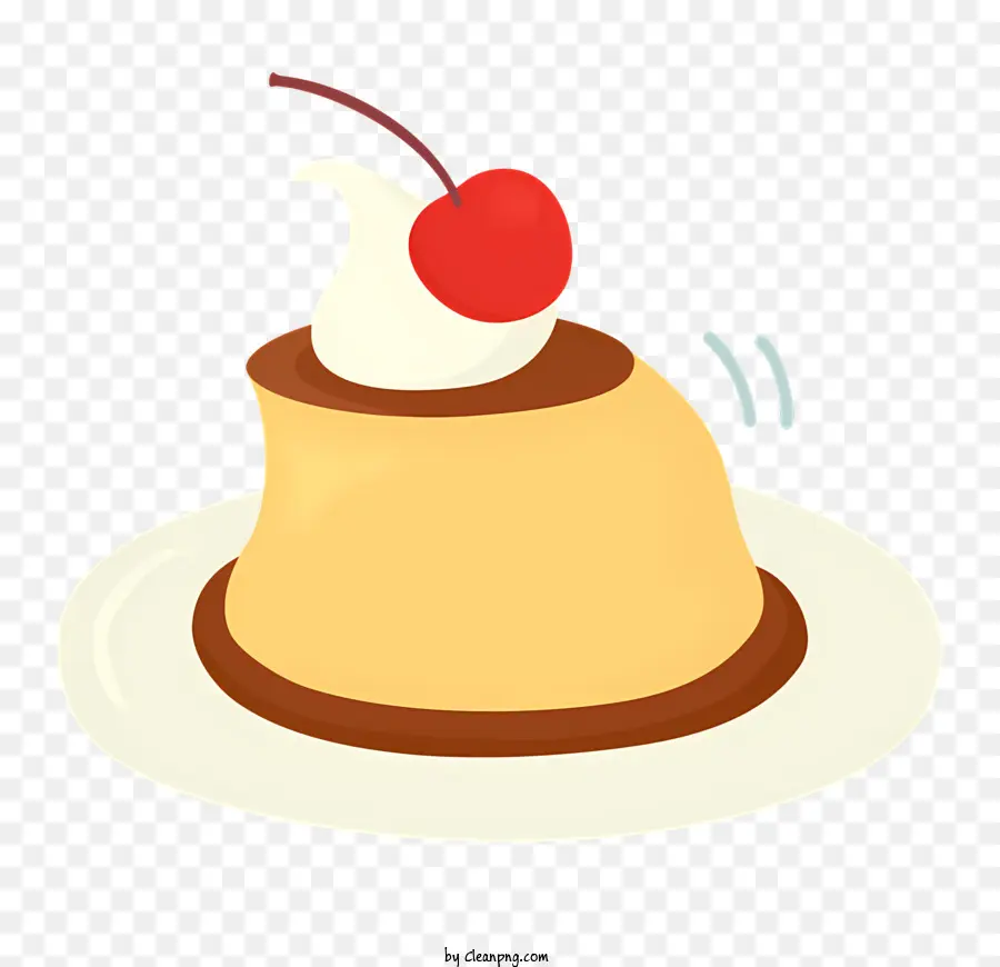 Food Chocolate Cake Schlagsahne Cherry Slice Slice Kuchen - Künstlerischer Schokoladenkuchen mit unrealistischem Kirschtopping