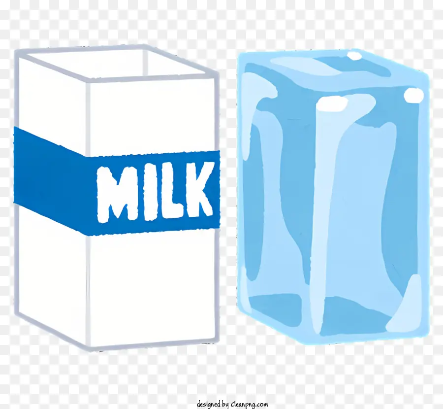 Biểu tượng sữa chai sữa chứa trong suốt thương hiệu sữa nhựa - Hai hộp đựng nhựa trong suốt của sữa được hiển thị