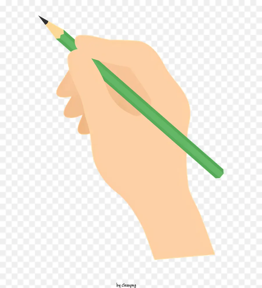 icona a mano matita disegno di schizzi utensili da scrittura - Mano che tiene la matita, disegnando o scrivendo qualcosa