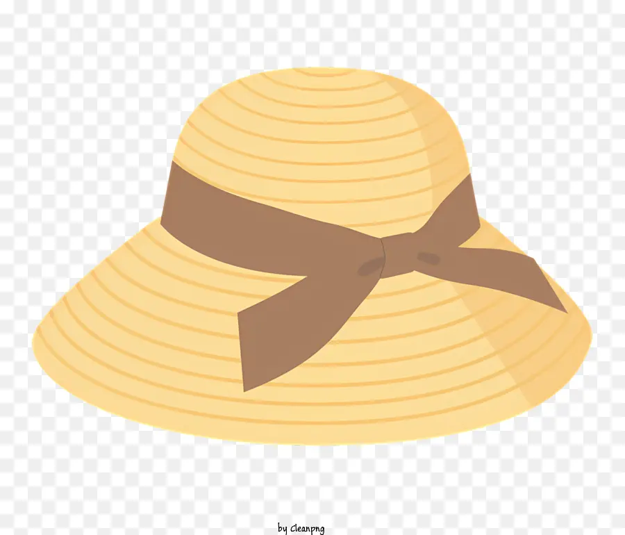 estate cappello - Cappello di paglia con l'arco sul retro