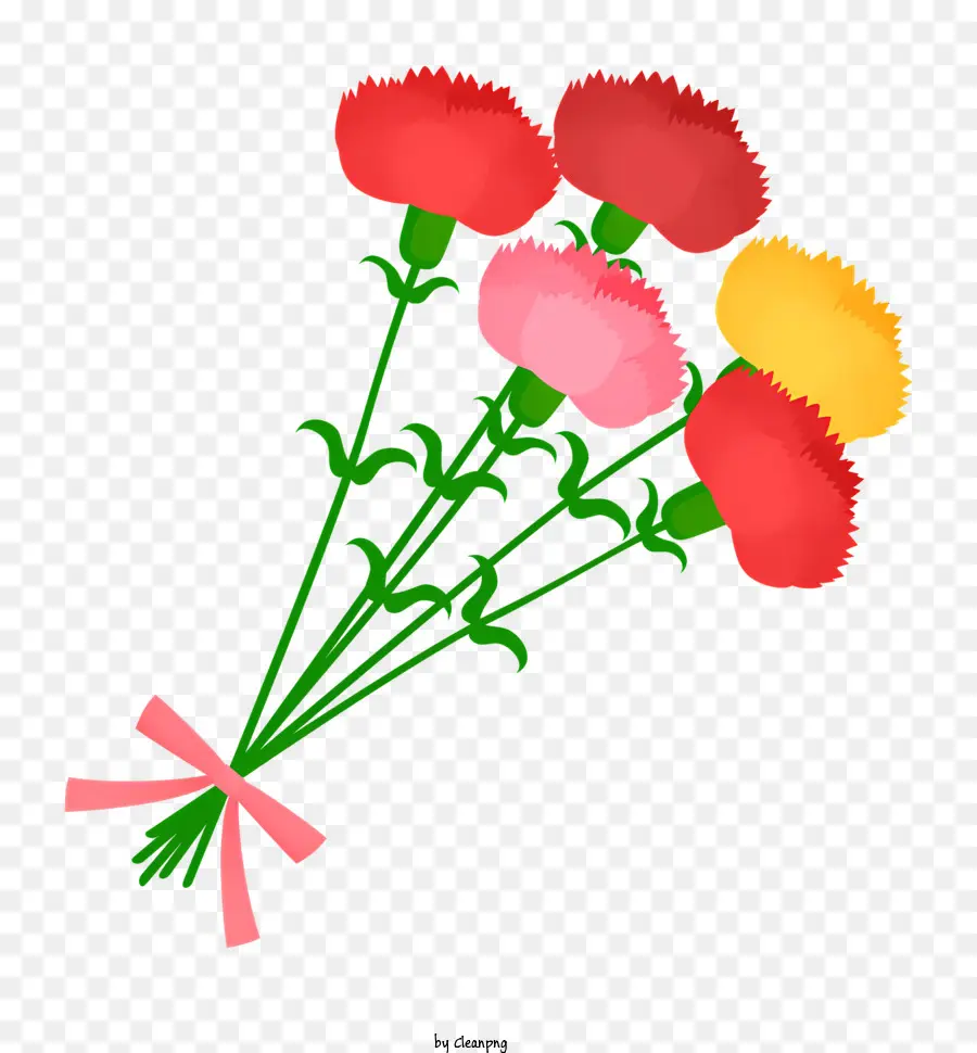 nastro rosa - Bouquet floreale con perle nel vaso nero