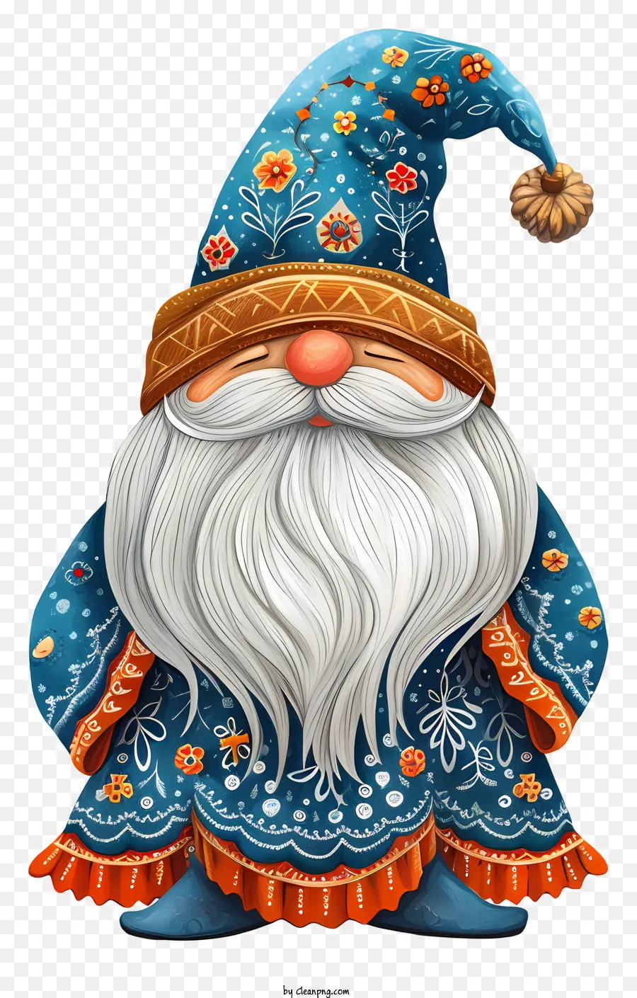 vương miện - Hình ảnh chi tiết của một gnome nữ đầy màu sắc
