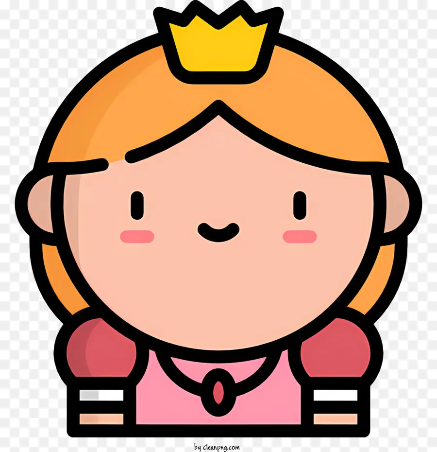 Công chúa trang phục công chúa Tiara Bow in Tóc váy màu hồng - Người mặc váy công chúa và vương miện, mỉm cười