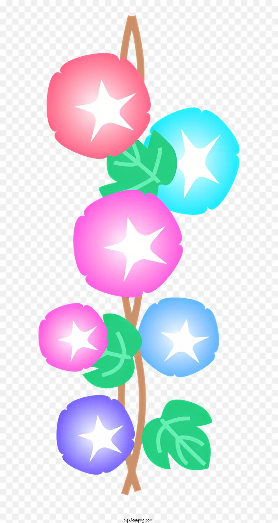 nho - Cụm hoa màu xanh nhạt và hồng trên cây nho