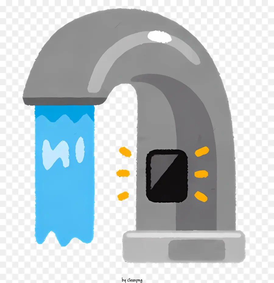 Icon Badezimmer Wasserhahn Leitungswasser Waschbecken Wasserhahn Wasser Streaming - Wasserströmen vom Wasserhahn im Badezimmerbild