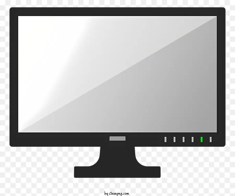 Máy tính máy tính màn hình màn hình đen màn hình màn hình màn hình trắng hiển thị - Màn hình trắng trống trên màn hình máy tính màu đen