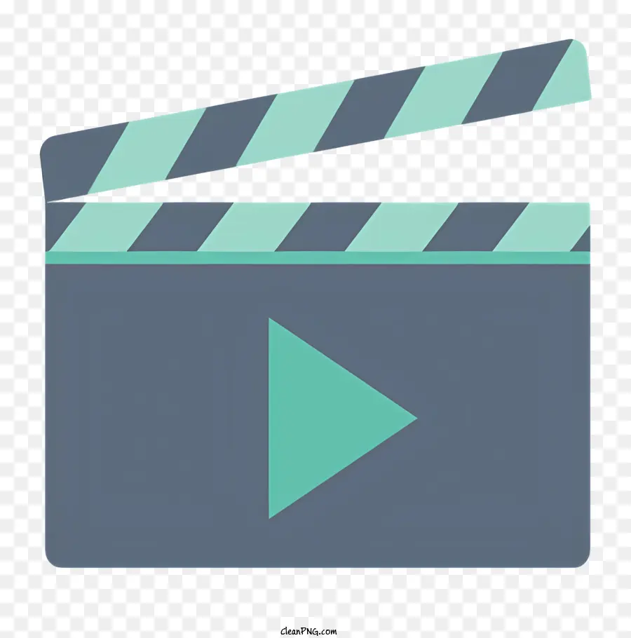 phim logo - Phim Clapboard với thiết kế màu đen và trắng