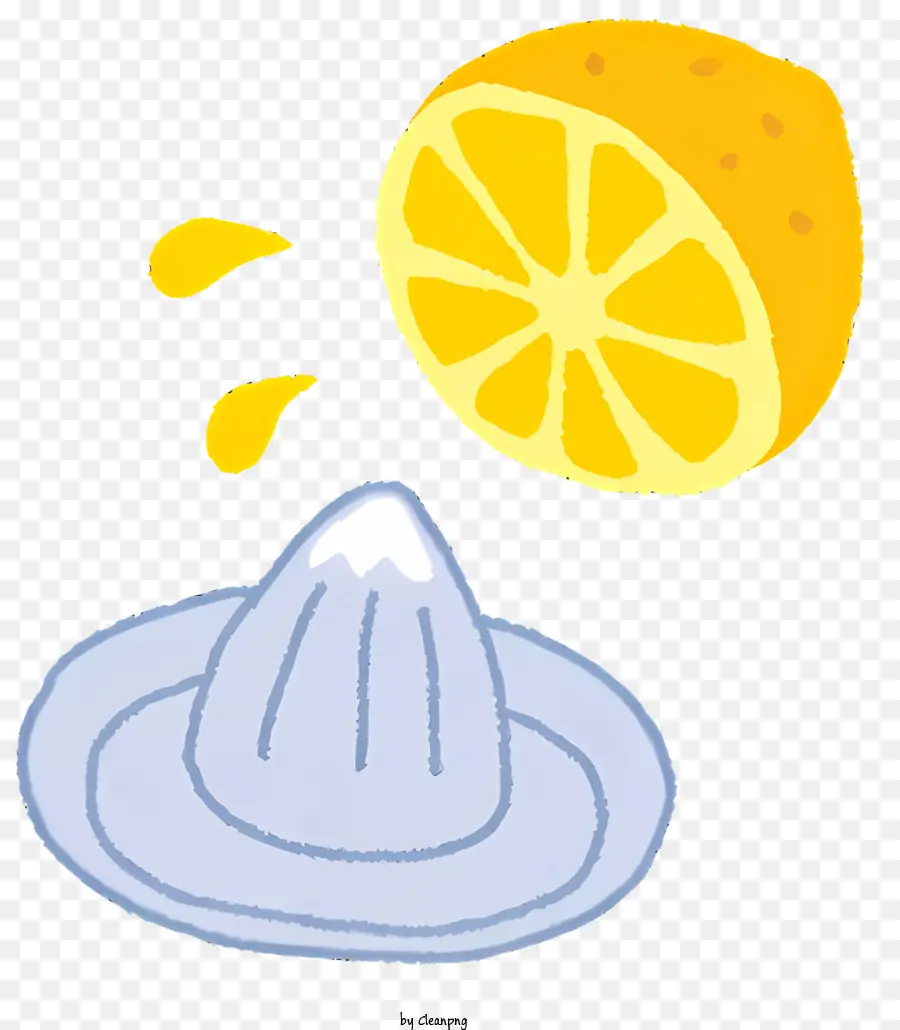 succo di limone - Limone affettato, succo si riversa sul vetro, bancone