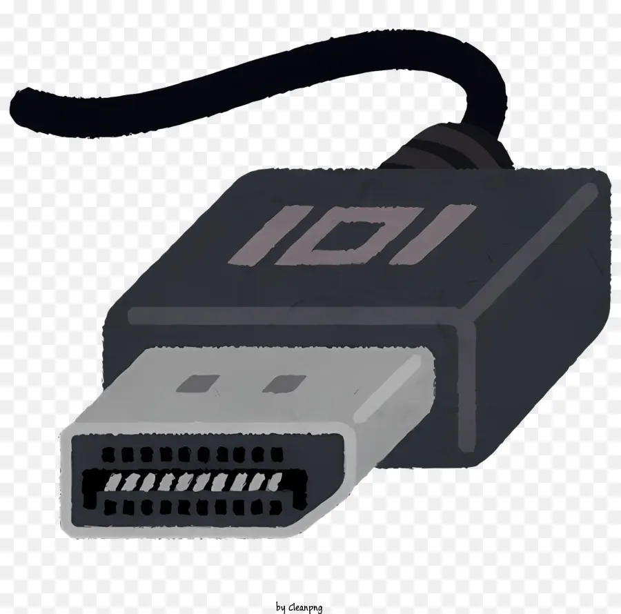 Icon USB Flash Drive Schwarz USB -Antrieb rechteckiger USB -Antriebsantriebsloch USB -Laufwerk - Schwarzer USB -Blitzantrieb mit rechteckiger Form