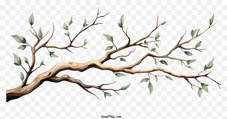 chi nhánh cây - Hình ảnh của nhánh với lá xanh và cành cây màu nâu