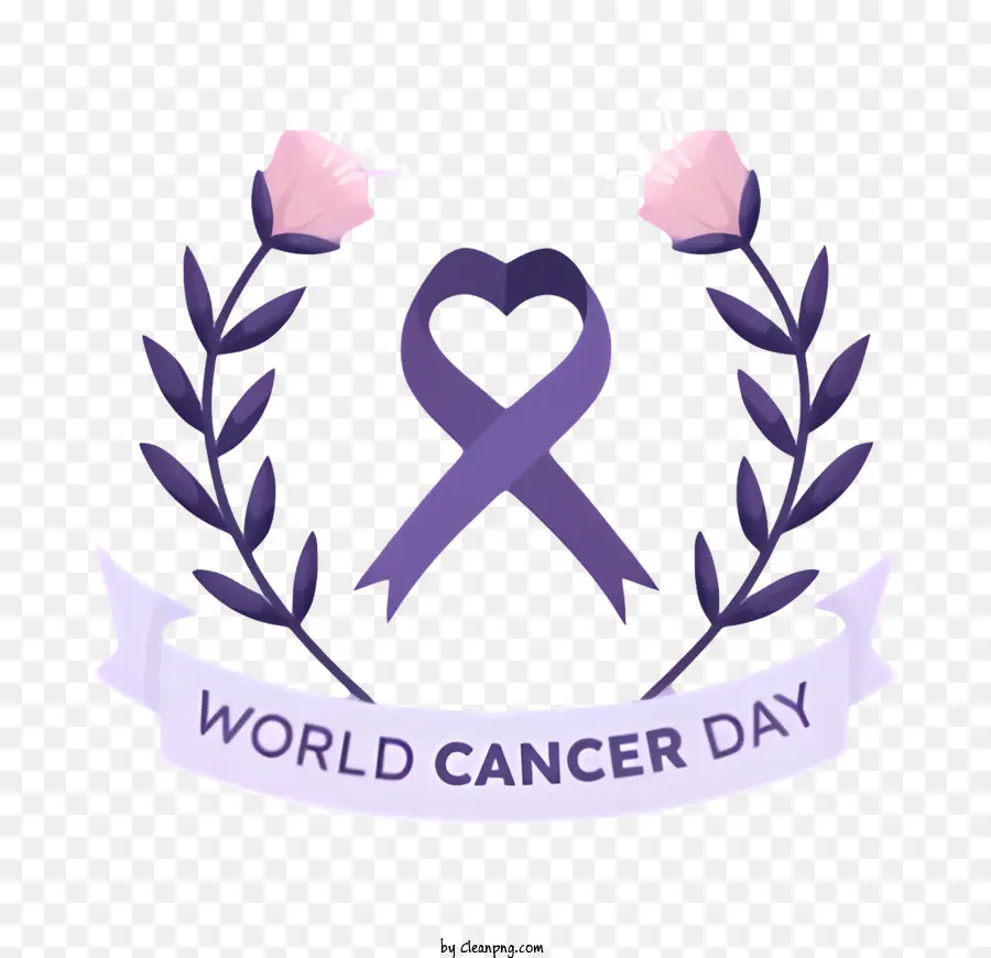 World Cancer Day World Cancer Day Cancer Cure Cure Ribbon Cancer Awareness - Einfaches Bild zeigt Hoffnung auf Krebsheilung