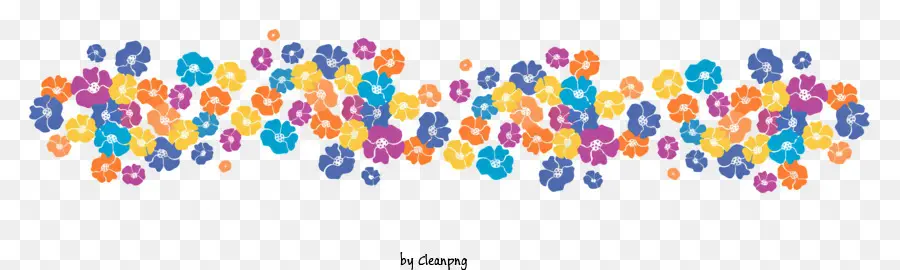 fiore di confine - Griglia colorata di quadrati in motivo casuale