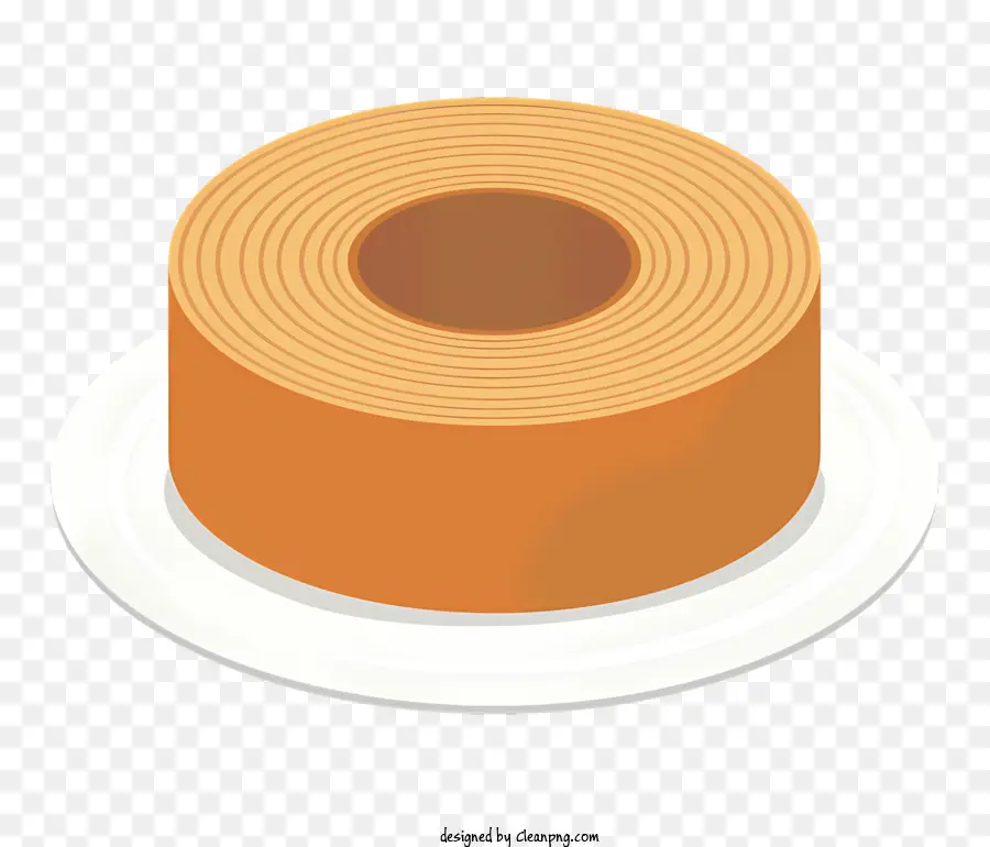 Food Cake Slice mit Kuchencreme füllen Schokoladenglasur - Kuchenscheibe mit Sahnefüllung und Schokoladenglasur