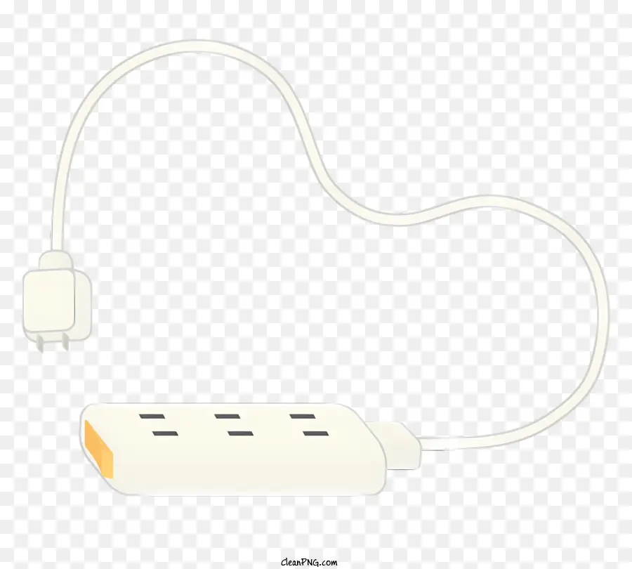 icon power strip cord outlets jack