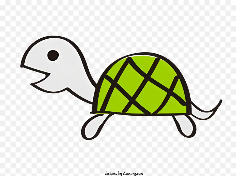 tartaruga di tartaruga di cartone animato tartaruga tartaruga con tartaruga a bocca aperta in piedi sulle zampe posteriori - Tartaruga da cartone animato a bocca aperta che indossa il cappello