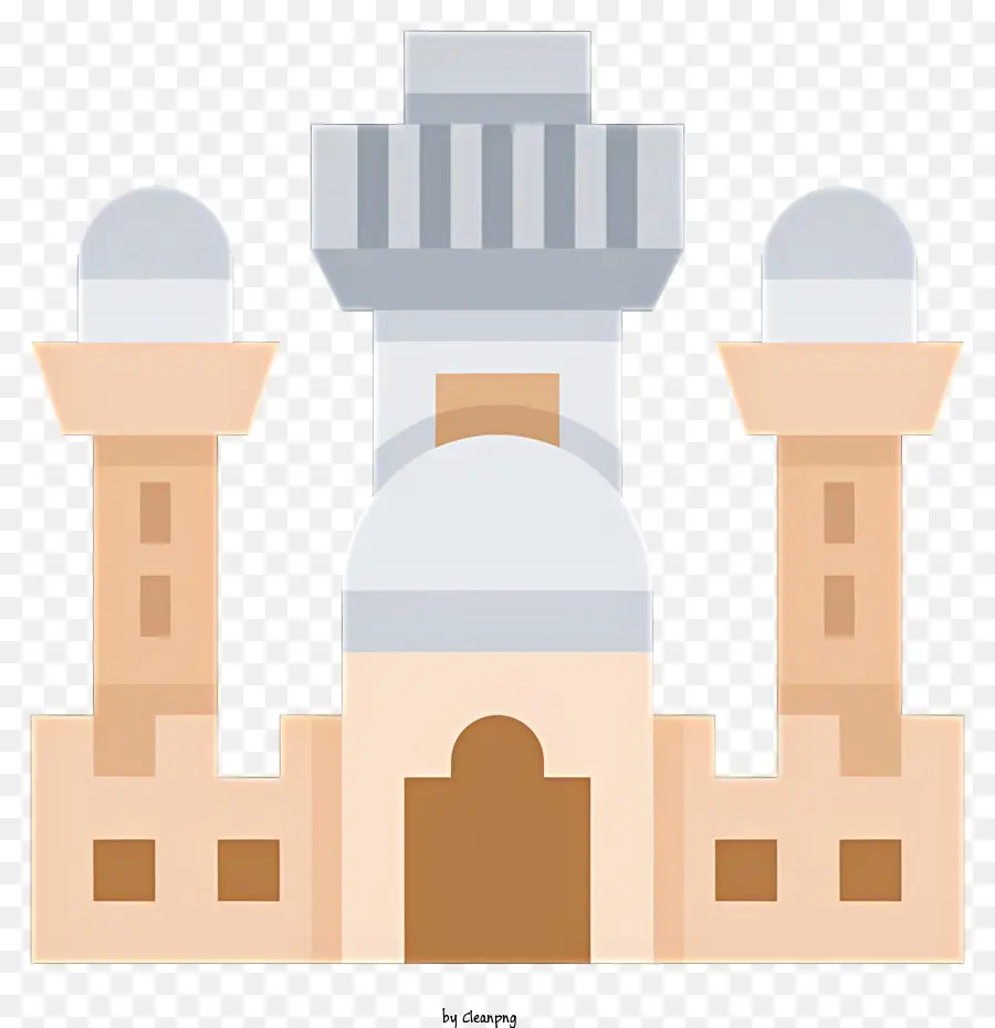 nhà thờ hồi giáo - Nhà thờ Hồi giáo mang tính biểu tượng với mái vòm và những ngọn tháp