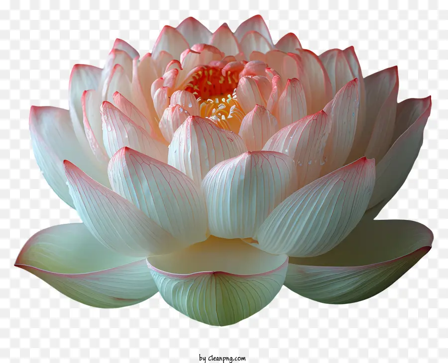 Lotusblüte - Lebendiges, realistisches Bild von rosa Lotusblume