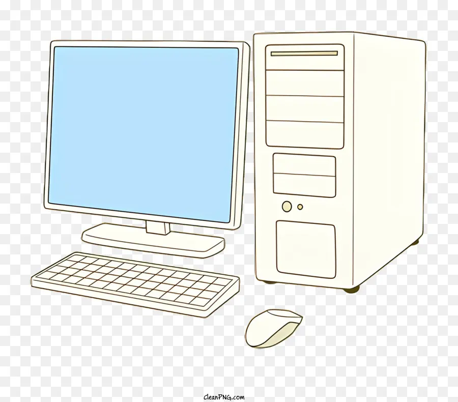 biểu tượng con chuột giám sát hệ thống máy tính - Hệ thống máy tính cơ bản: Màn hình, bàn phím, thiết lập chuột