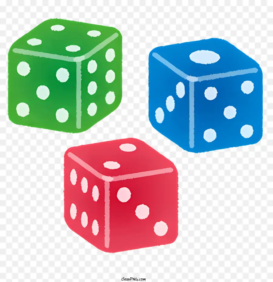 icon dice red dice blue dice stacked dice