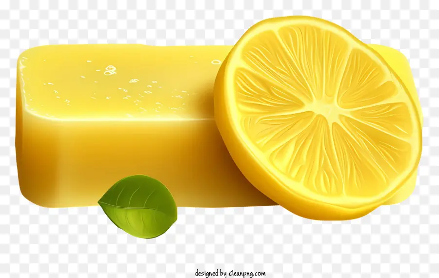 grünes Blatt - Realistische, lebendige Zitrone mit frischer, einladender Anziehungskraft