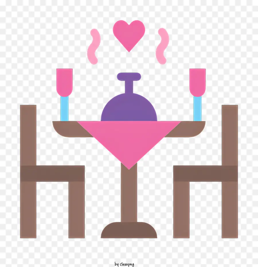 Cena di San Valentino Cena romantica sala da pranzo in bicchiere di vino in lino tovaglia - Cena romantica set con bicchieri da vino e impostazioni da tavolo