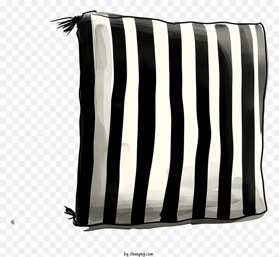 stripe pillow black and white stripes diagonal stripe pattern thin horizontal stripes varying widths