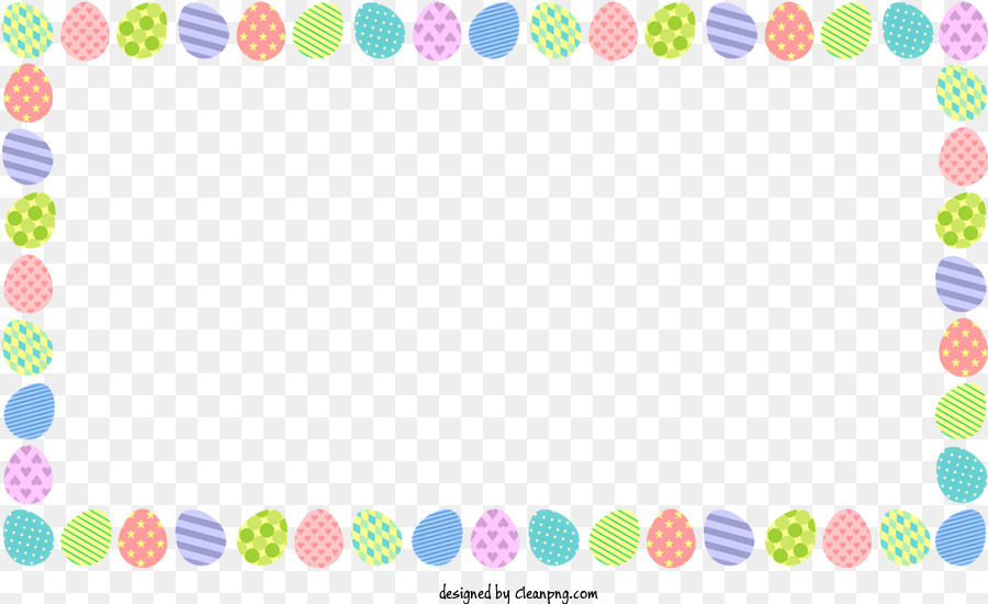 uova telaio - Frame di uova colorato con separazione della linea bianca