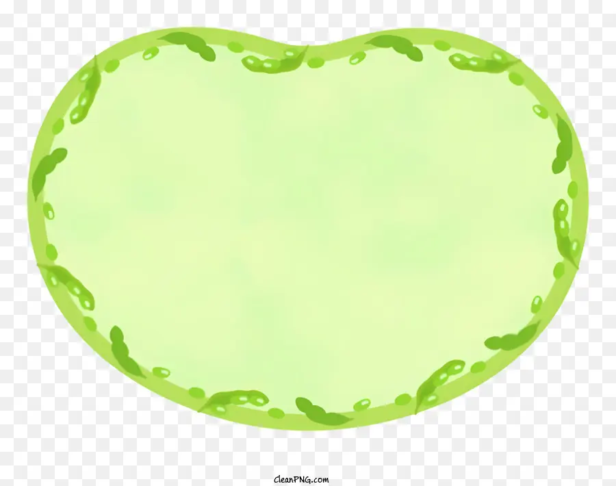 Lebensmittelrahmen - Grünes Papierblatt auf schwarzem Hintergrund mit Schatten