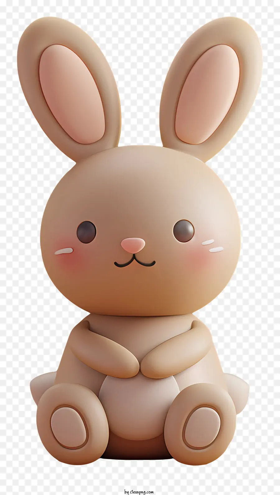 clay rabbit cute rabbit cartoon rabbit cuddly rabbit rabbit with big eyes