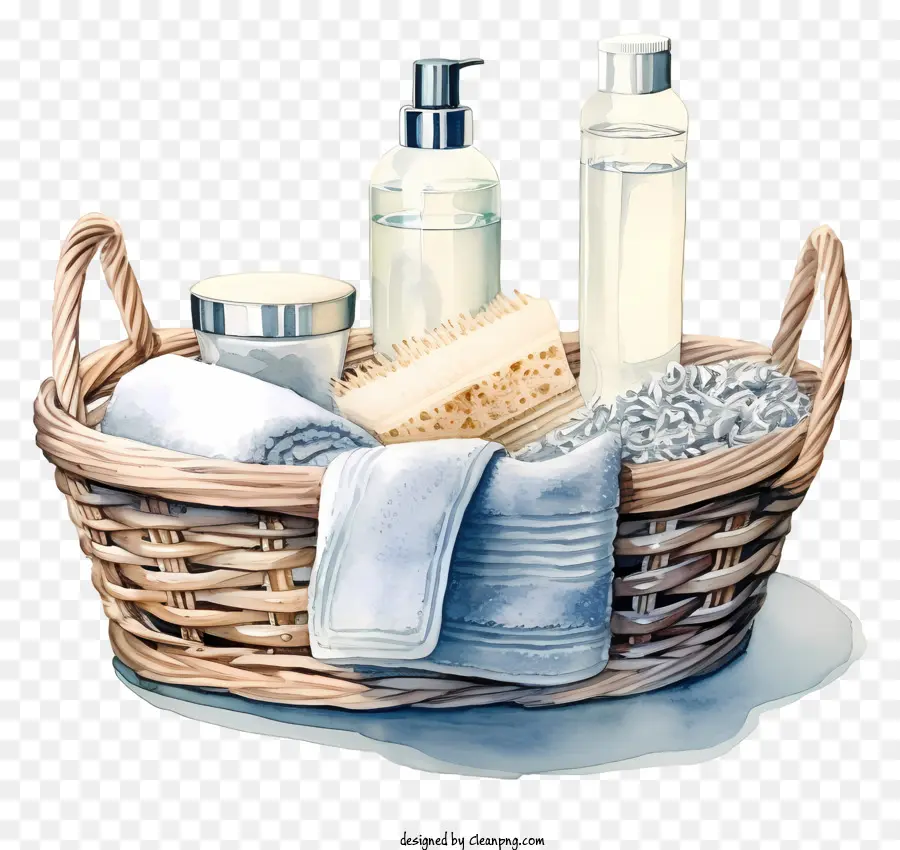 men's bath set gift for boyfriend personal hygiene products wicker basket soap