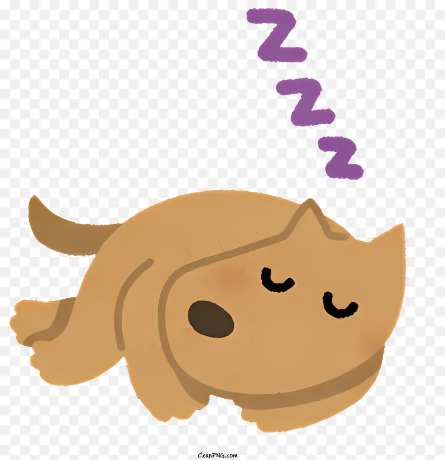 con chó xinh xắn - Chó ngủ với đôi mắt nhắm ở tư thế ấm cúng