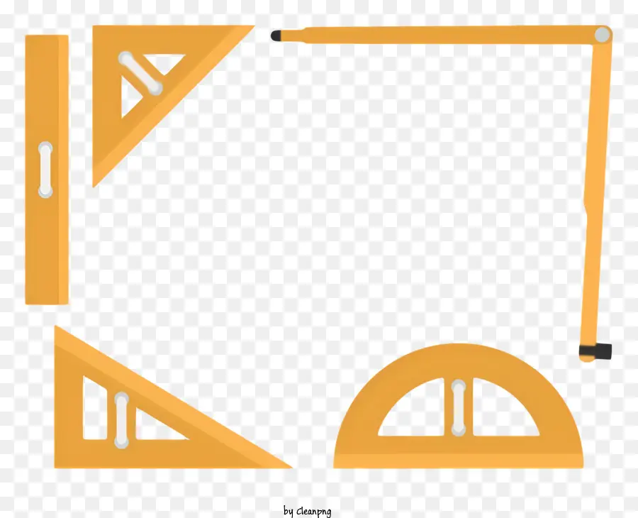 trường khung - Khung gỗ màu nâu với hình tam giác ở trên cùng