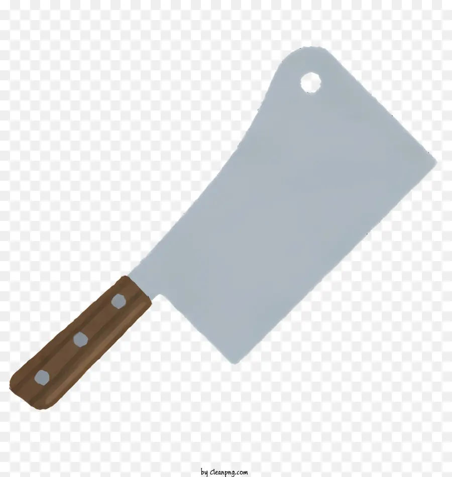 coltello da cucina coltello grande coltello manico in legno in acciaio inossidabile - Coltello in acciaio inossidabile lucido con manico in legno