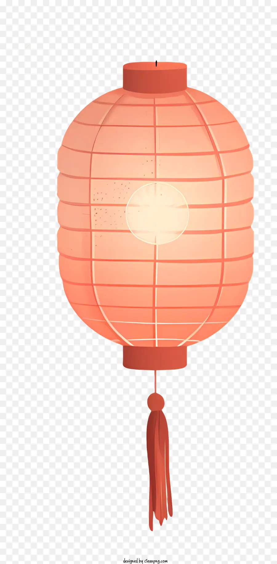 Lanterna tradizionale lanterna lanterna lanterna lanterna di lanterna di lanterna. - Swaying lanterna rossa con nappe sospese