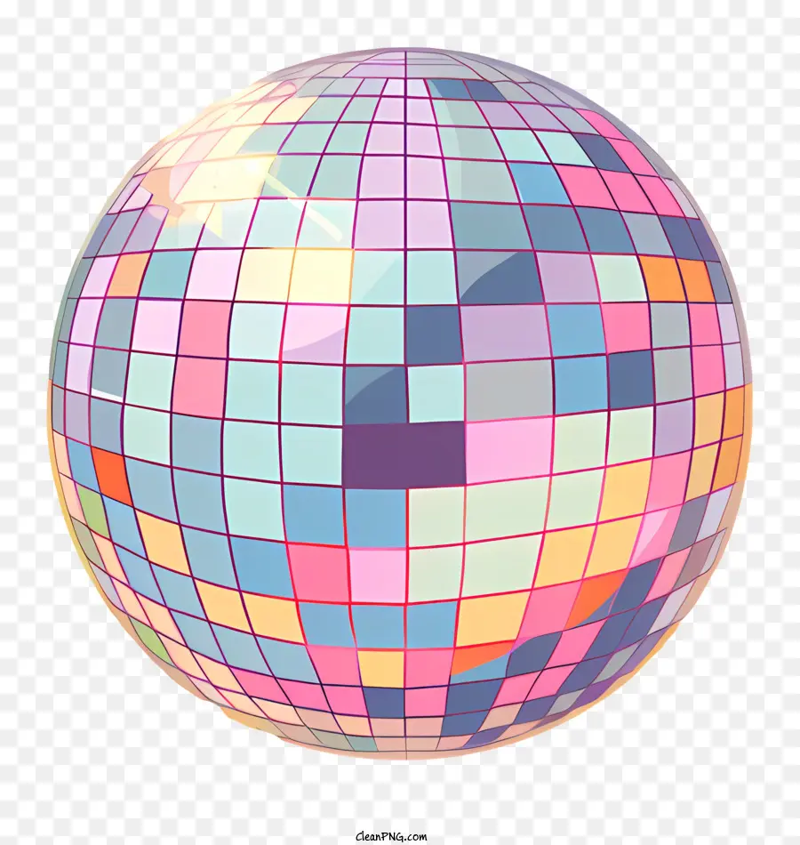 Disco Ball - Vibrant Disco Ball erzeugt eine prismatische Wirkung