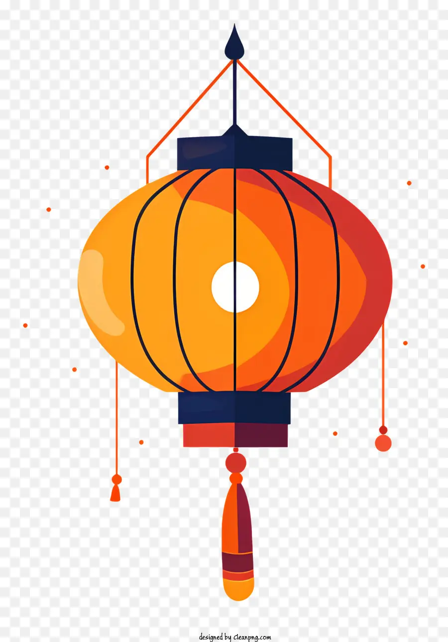 Lampone cinese in base alla descrizione qui sono 10 lanterna pertinenti ornate - Ancora girato di grande lanterna sospesa