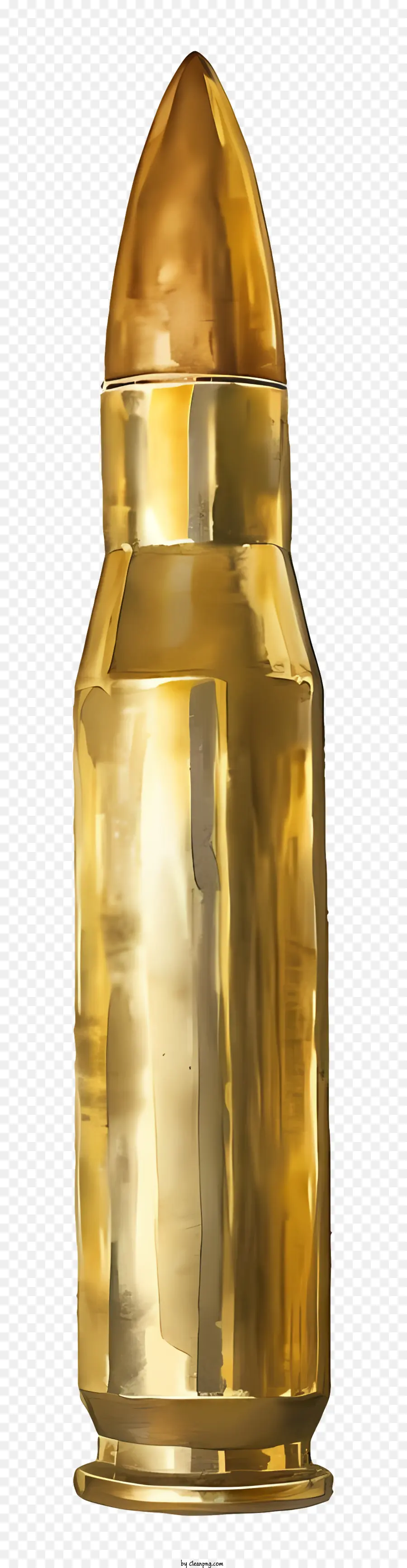 Bullet Messing Kanonenkugel großer Rundform Metallic Finish - Große, runde, polierte Messingkanonball in goldener Farbe