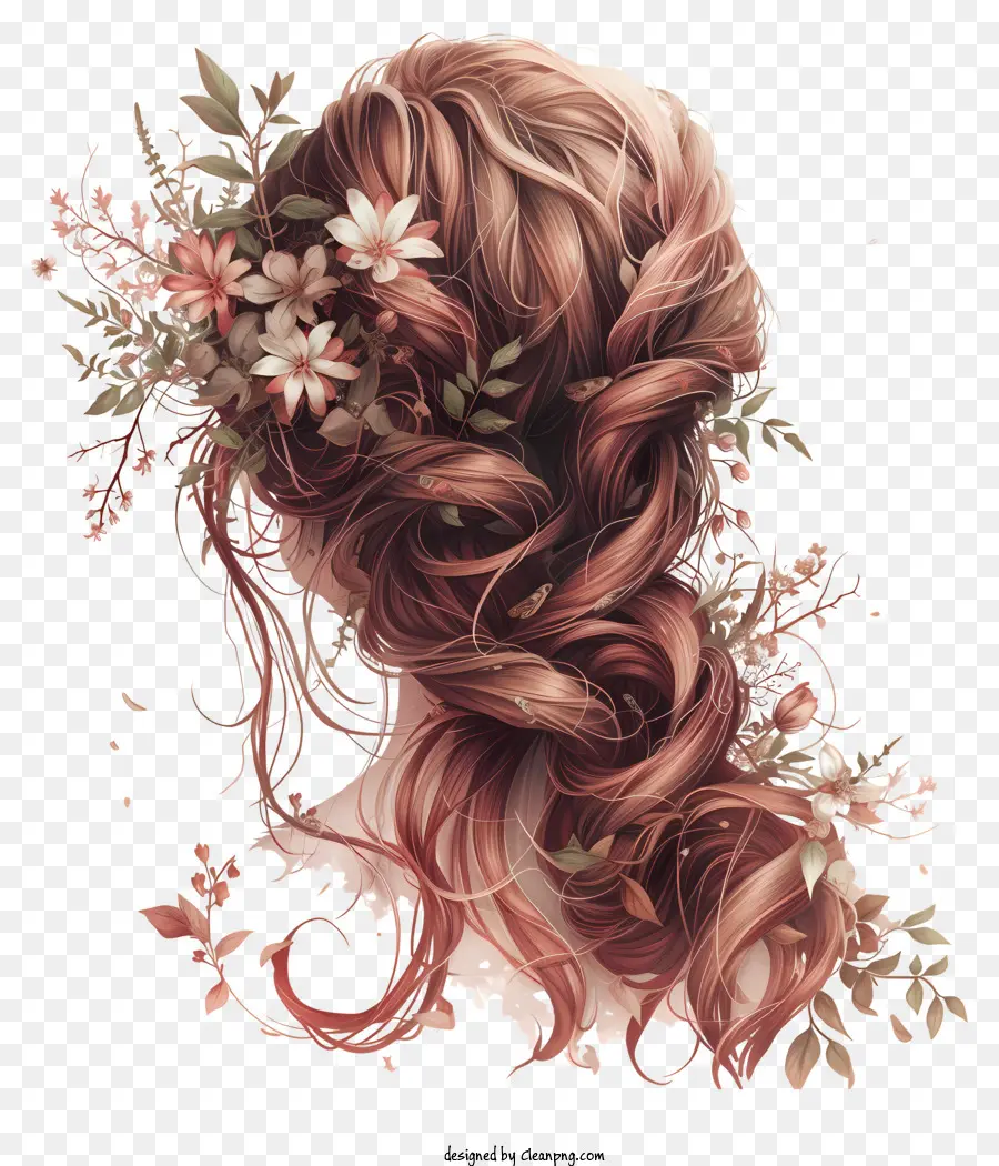 Tóc tóc tóc giả kín mắt mím môi đỏ mặt vẻ mặt thanh bình - Chân dung người phụ nữ bình tĩnh với mái tóc xoăn đỏ