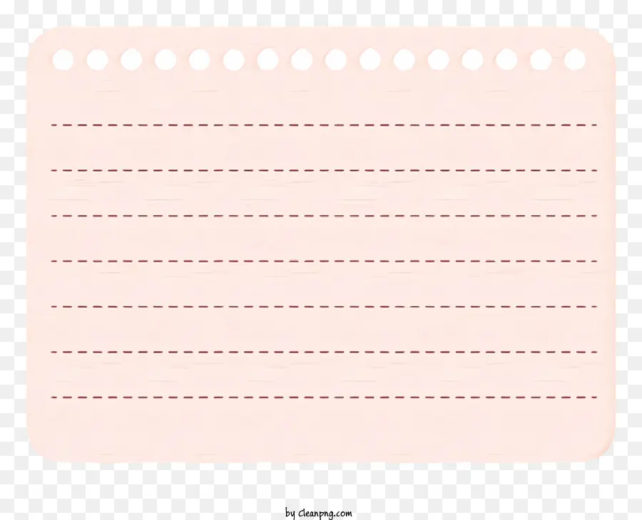 Scuola elementi - Nota di carta rosa con data, elenco di cose da fare, tempo, programma, note, promemoria e domande
