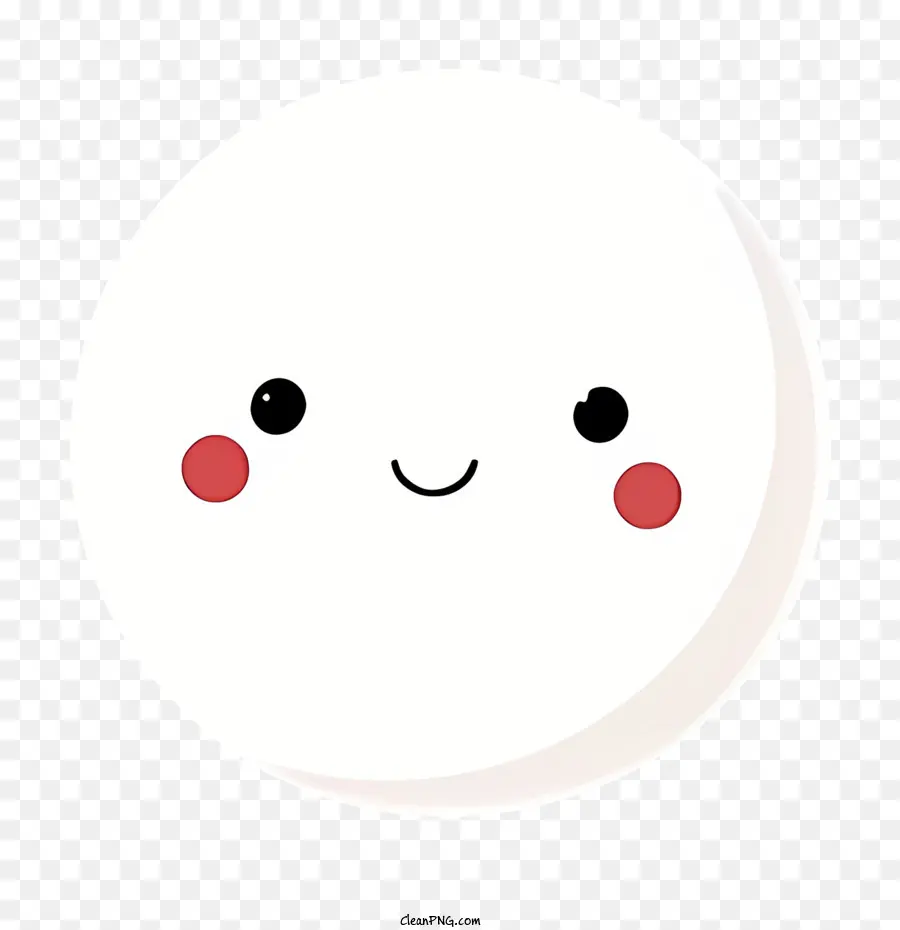 Emotes süßes Gesicht lächelnder Ausdruck rosa Augen weißes Gesicht - Süßes weißes Gesicht mit rosa Augen lächeln