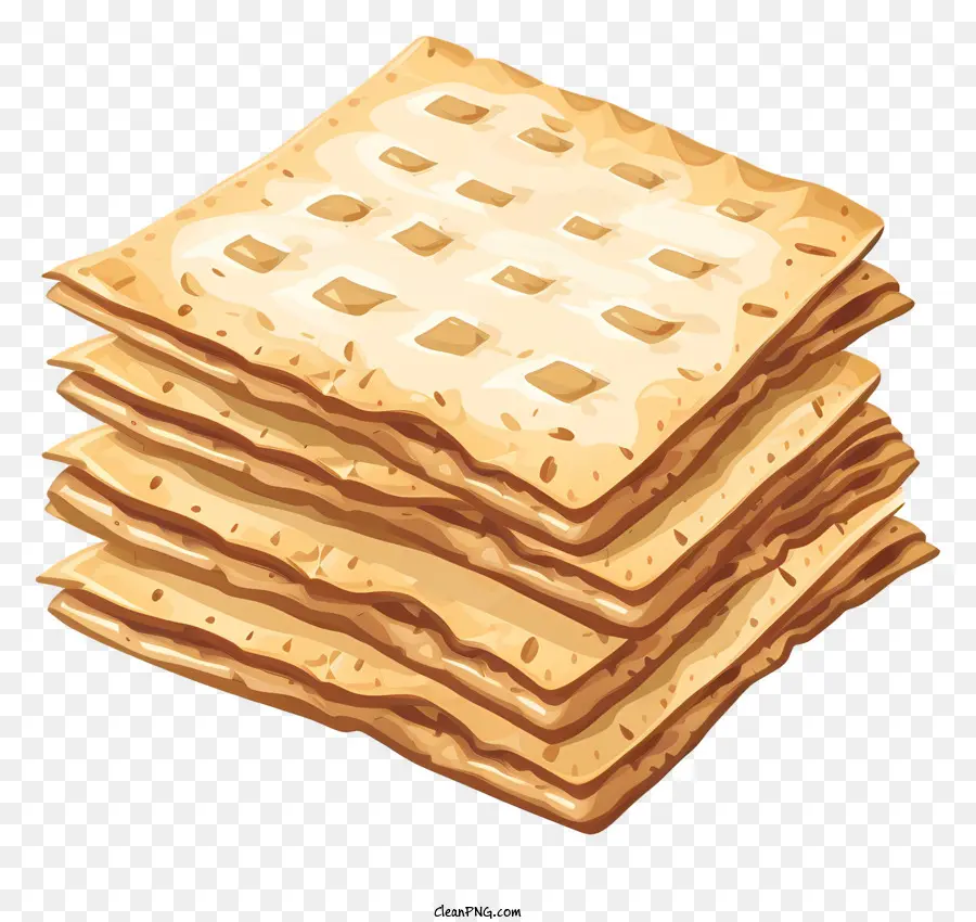 Pessach Matzah Weizen Toast Cracker Gesunde Cracker einfache Cracker Cracker für Sandwiches - Einfacher Weizencracker mit 