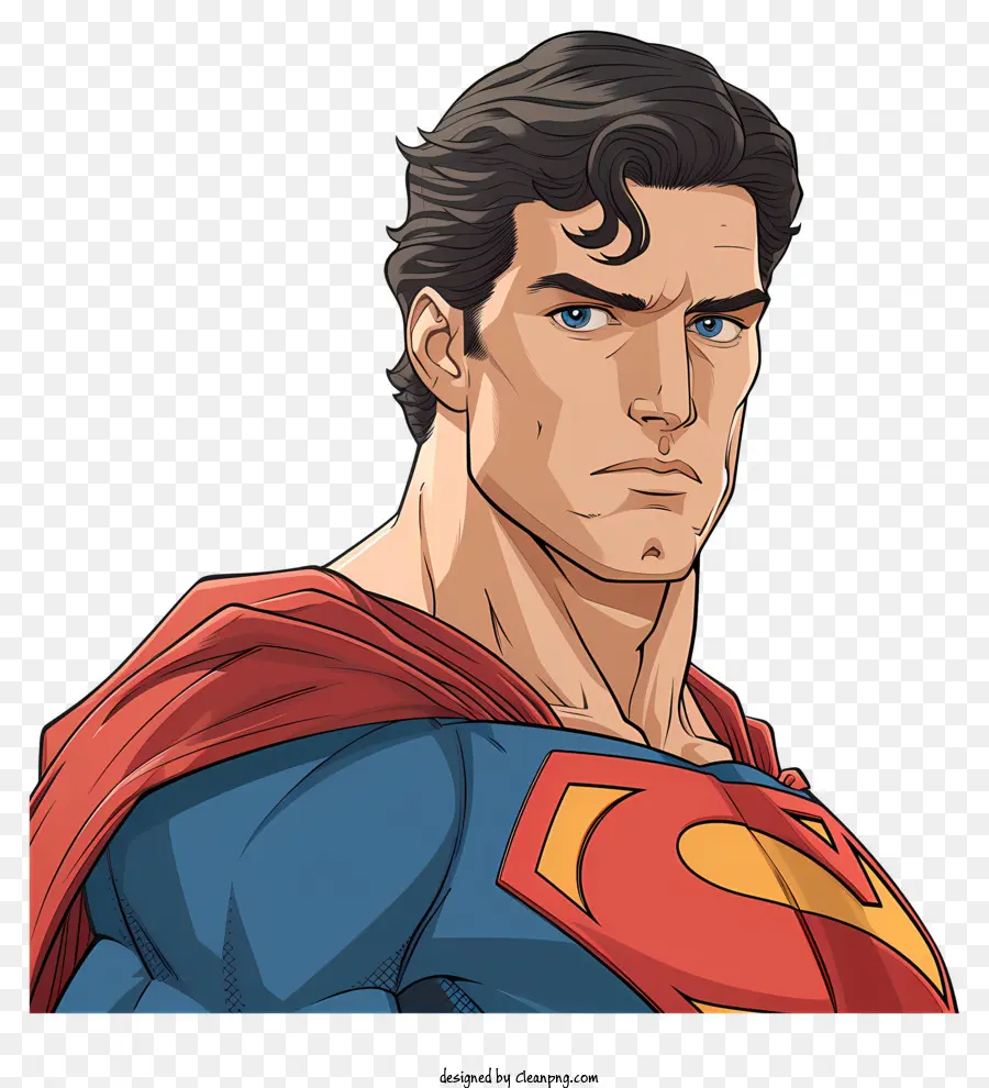 uomo Ragno - Uomo serio e contemplativo nell'outfit Superman