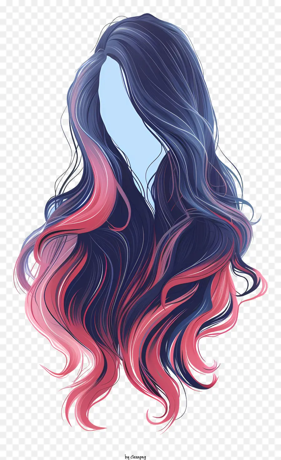 long hair wig woman with long hair dyed hair pastel hair dye tanned skin