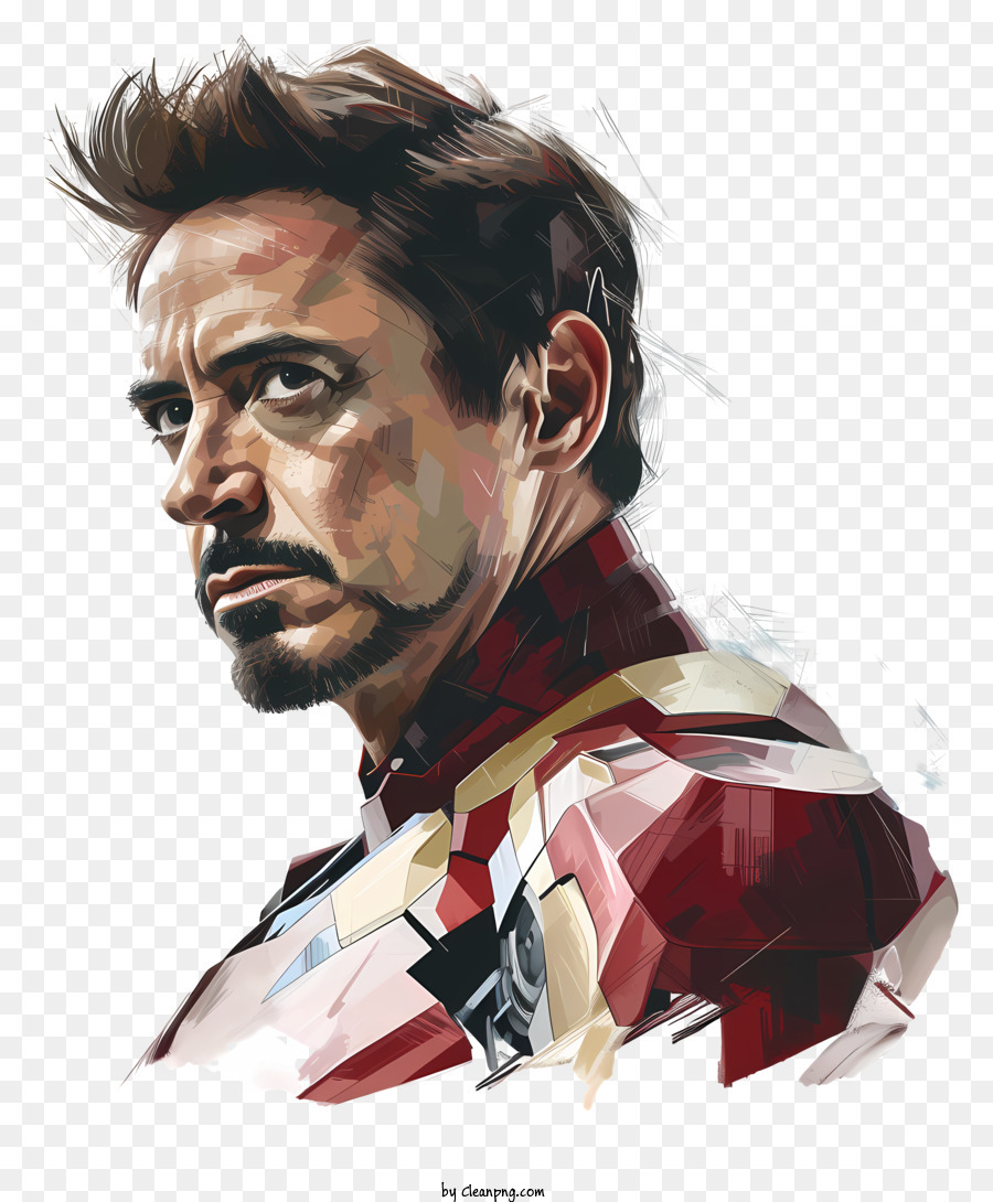 Iron Man with Sword Graphic · Creative Fabrica