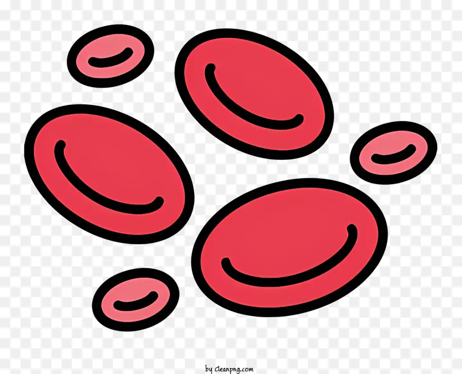cellule rosse cellule rosse cellule del sangue sfondo scuro semplice - Immagine semplice con globuli rossi, atmosfera inquietante