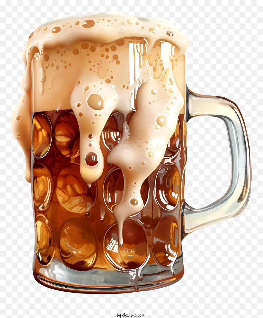 beer mug beer glass mug bubbly beer foamy beer