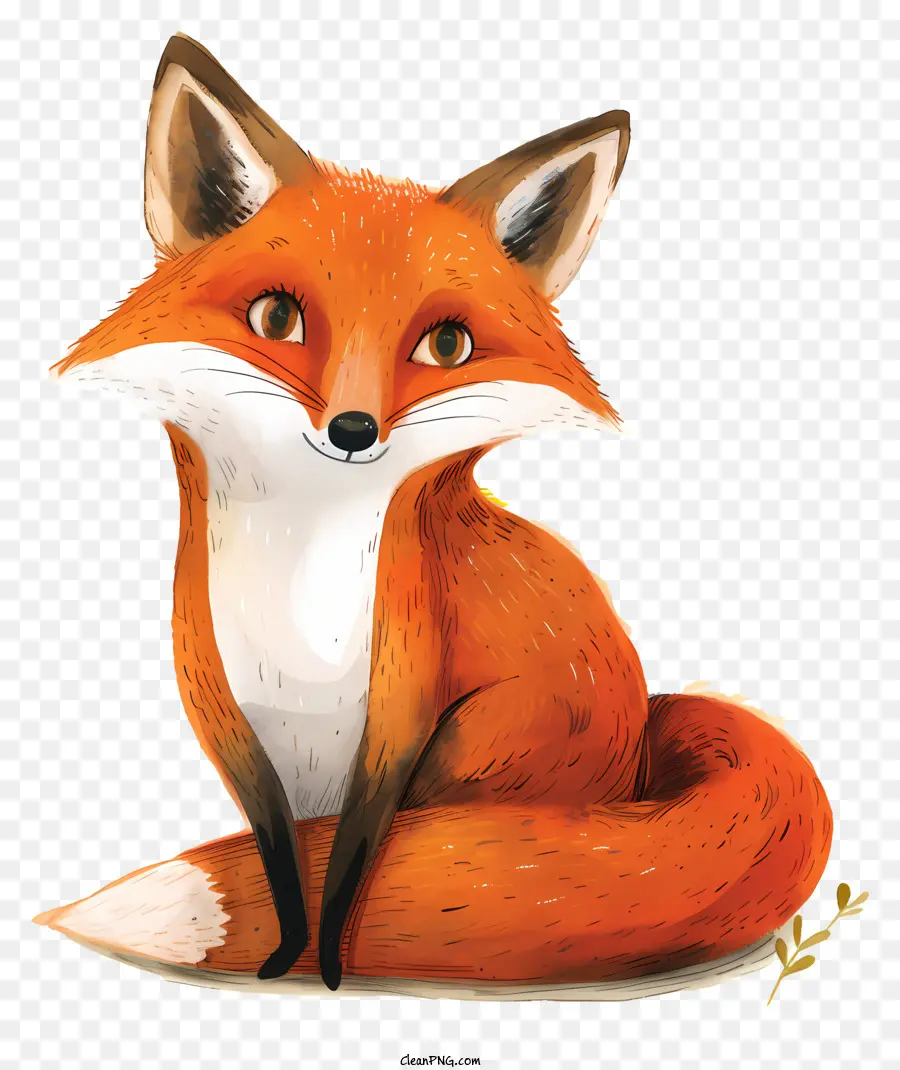 Vẽ Tay - Drawn, hình ảnh đen và trắng của Fox Red Fox
