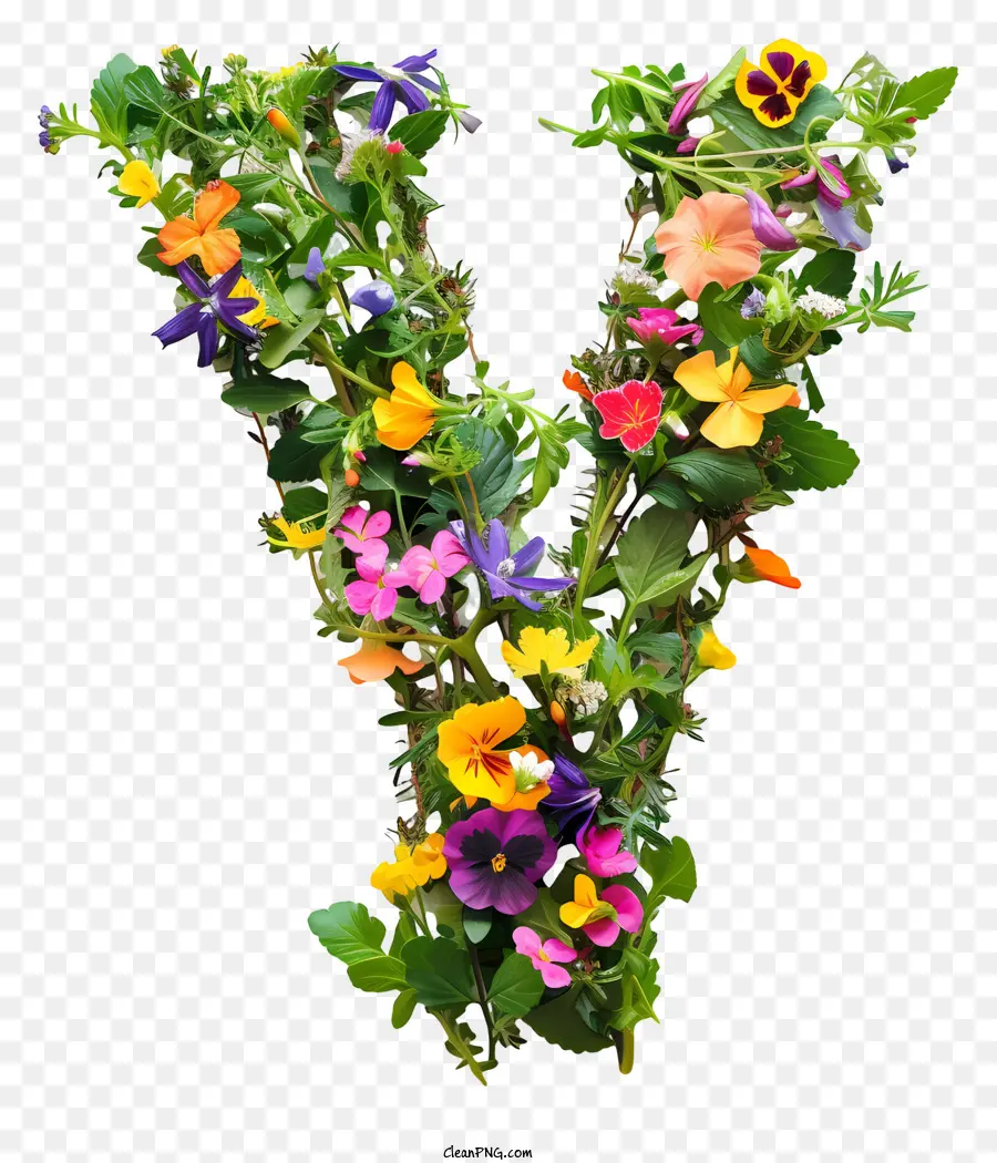 la disposizione dei fiori - Modello simmetrico di fiori verdi e rossi