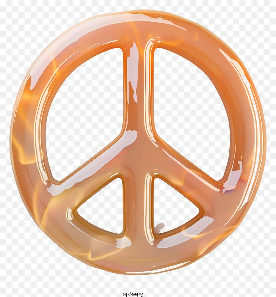 Friedenszeichen Friedenszeichen Rundförmige Friedenszeichen Friedenssymbol Friedensdesign - Zirkulares Friedenszeichen mit wirbelnden Hintergrundfarben