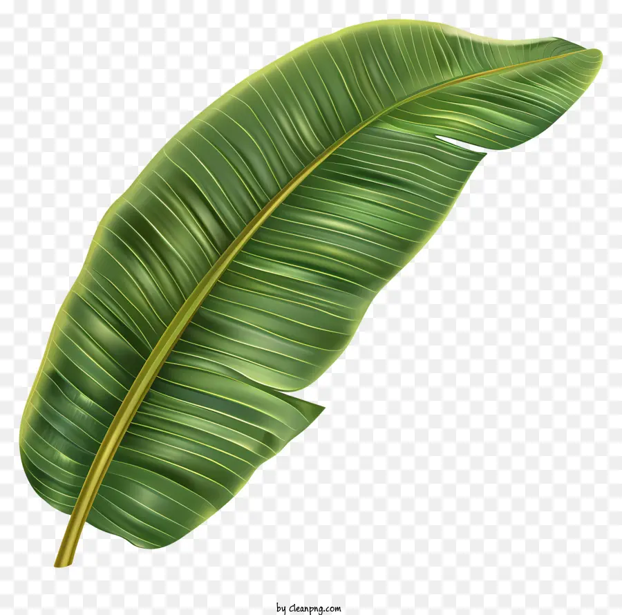 Bananenblatt - Plastikbananenblatthängedekoration mit Schnur